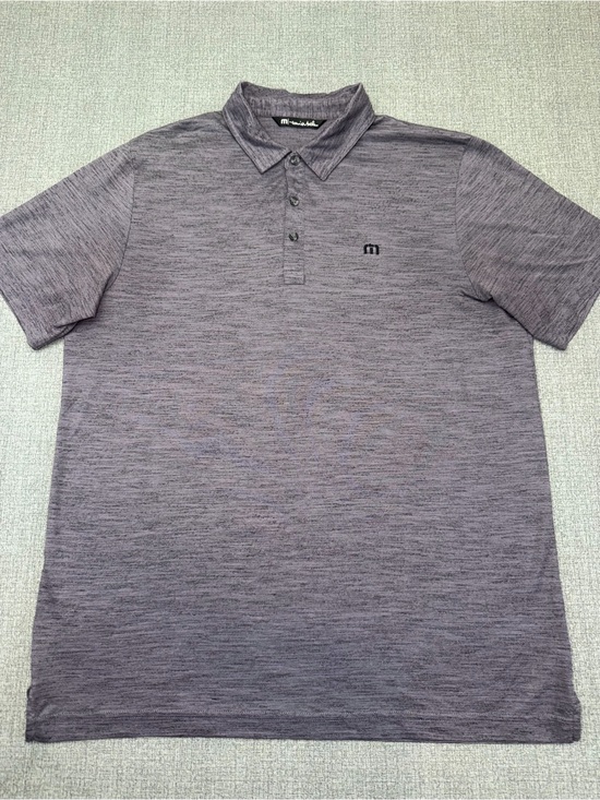 Travis Mathew Other - Travis Mathew Purple Heathered Golf Polo Shirt